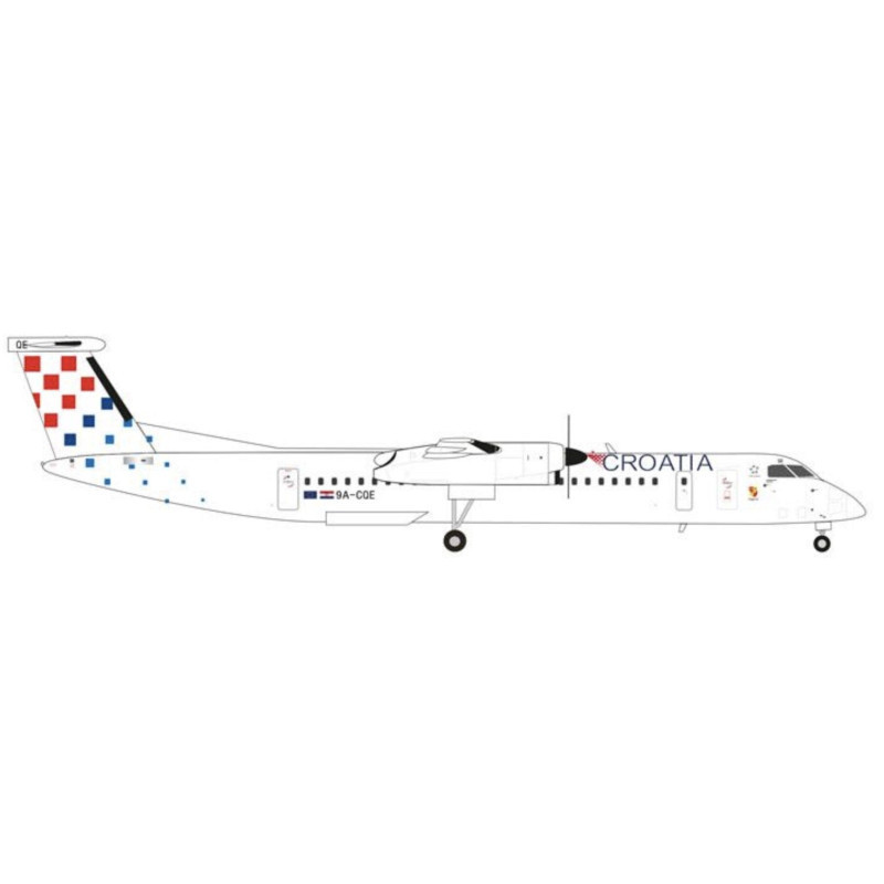 BOMBARDIER Q400 Croatia Airlines Zagorje
