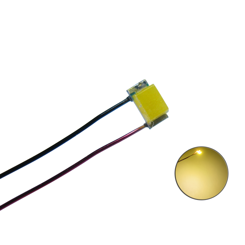 Schönwitz 10 stuks LED SMD 0603 met koperdraad diverse kleuren