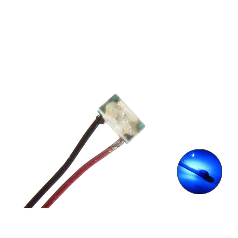 Schönwitz 10 stuks LED SMD 0402 met koperdraadkabel verschillende kleuren