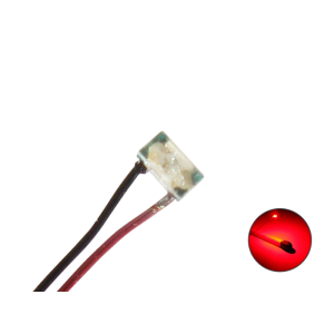Schönwitz 10 stuks LED SMD 0402 met koperdraadkabel verschillende kleuren