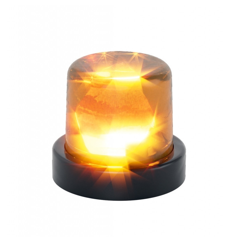 H0 Rundumleuchte, LED gelb