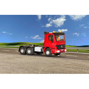Viessmann 8011 Mercedes Benz ACTROS 3-assige oplegger met zwaailichten Basis functioneel model