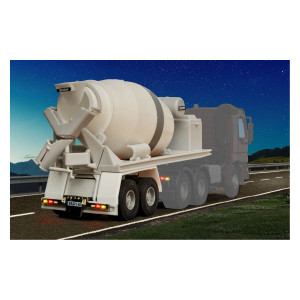Viessmann 8230 Mercedes Benz ACTROS 2-assige betonmixeroplegger functioneel model
