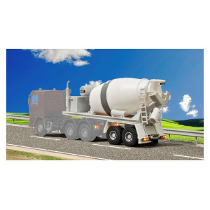 Viessmann 8230 Mercedes Benz ACTROS 2-assige betonmixeroplegger functioneel model