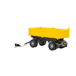 Viessmann 8215 2-assige kiepwagen geel functioneel model H0