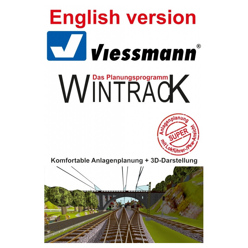 Viessmann 10061 WINTRACK 17.0 volledige versie met 3D - EN