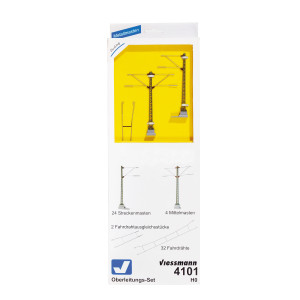 Viessmann 4101 ICE bovenleiding set